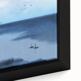 Tranquil Nature Canvas Prints – Misty Mountain Lake Scene