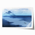 Tranquil Nature Canvas Prints – Misty Mountain Lake Scene