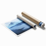 Tranquil Nature Canvas Prints – Misty Mountain Lake Scene