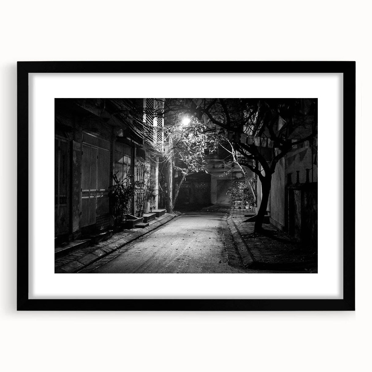 Urban Skyline Canvas Print – Modern Urban Landscape Wall Art