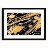 Contemporary Fluid Art Print – Luxurious Abstract Wall Decor