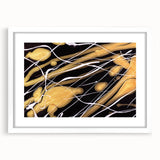Contemporary Fluid Art Print – Luxurious Abstract Wall Decor