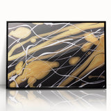 Contemporary Fluid Art Print – Luxurious Abstract Wall Decor