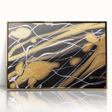 Contemporary Fluid Art Print – Luxurious Abstract Wall Decor