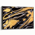Contemporary Fluid Art Print – Luxurious Abstract Wall Decor