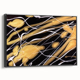 Contemporary Fluid Art Print – Luxurious Abstract Wall Decor