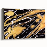 Contemporary Fluid Art Print – Luxurious Abstract Wall Decor
