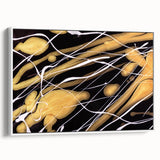 Contemporary Fluid Art Print – Luxurious Abstract Wall Decor