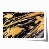 Contemporary Fluid Art Print – Luxurious Abstract Wall Decor