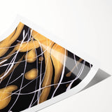 Contemporary Fluid Art Print – Luxurious Abstract Wall Decor