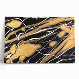 Contemporary Fluid Art Print – Luxurious Abstract Wall Decor