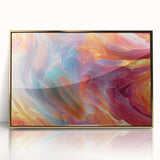 Colorful Abstract Wall Hangings – Swirling Expressionist Texture