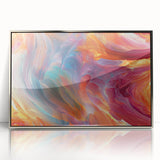 Colorful Abstract Wall Hangings – Swirling Expressionist Texture