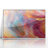 Colorful Abstract Wall Hangings – Swirling Expressionist Texture