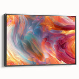 Colorful Abstract Wall Hangings – Swirling Expressionist Texture