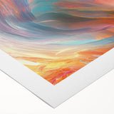 Colorful Abstract Wall Hangings – Swirling Expressionist Texture