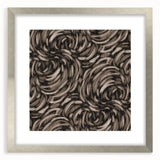 Earthen Harmony Abstracts - Swirling Organic Line Art in Black and Beige