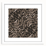 Earthen Harmony Abstracts - Swirling Organic Line Art in Black and Beige