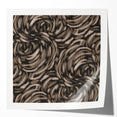 Earthen Harmony Abstracts - Swirling Organic Line Art in Black and Beige
