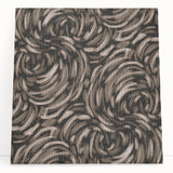 Earthen Harmony Abstracts - Swirling Organic Line Art in Black and Beige