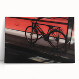 Bicycle in Shadows - Fine Art Photography Metal Prints