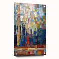 Moody Modern Wall Art – Textured Abstract Canvas for Contemporary Spaces