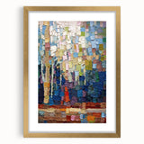 Moody Modern Wall Art – Textured Abstract Canvas for Contemporary Spaces