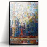 Moody Modern Wall Art – Textured Abstract Canvas for Contemporary Spaces