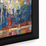 Moody Modern Wall Art – Textured Abstract Canvas for Contemporary Spaces