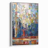 Moody Modern Wall Art – Textured Abstract Canvas for Contemporary Spaces