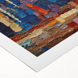 Moody Modern Wall Art – Textured Abstract Canvas for Contemporary Spaces