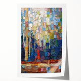 Moody Modern Wall Art – Textured Abstract Canvas for Contemporary Spaces