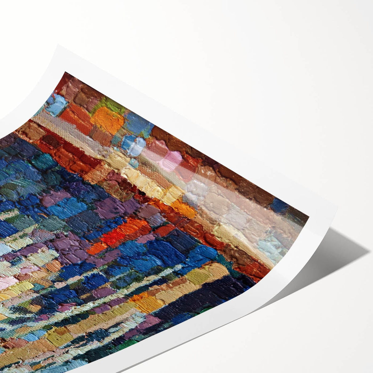 Moody Modern Wall Art – Textured Abstract Canvas for Contemporary Spaces