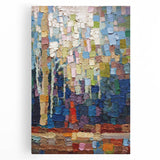 Moody Modern Wall Art – Textured Abstract Canvas for Contemporary Spaces