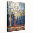 Moody Modern Wall Art – Textured Abstract Canvas for Contemporary Spaces