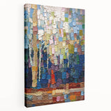 Moody Modern Wall Art – Textured Abstract Canvas for Contemporary Spaces