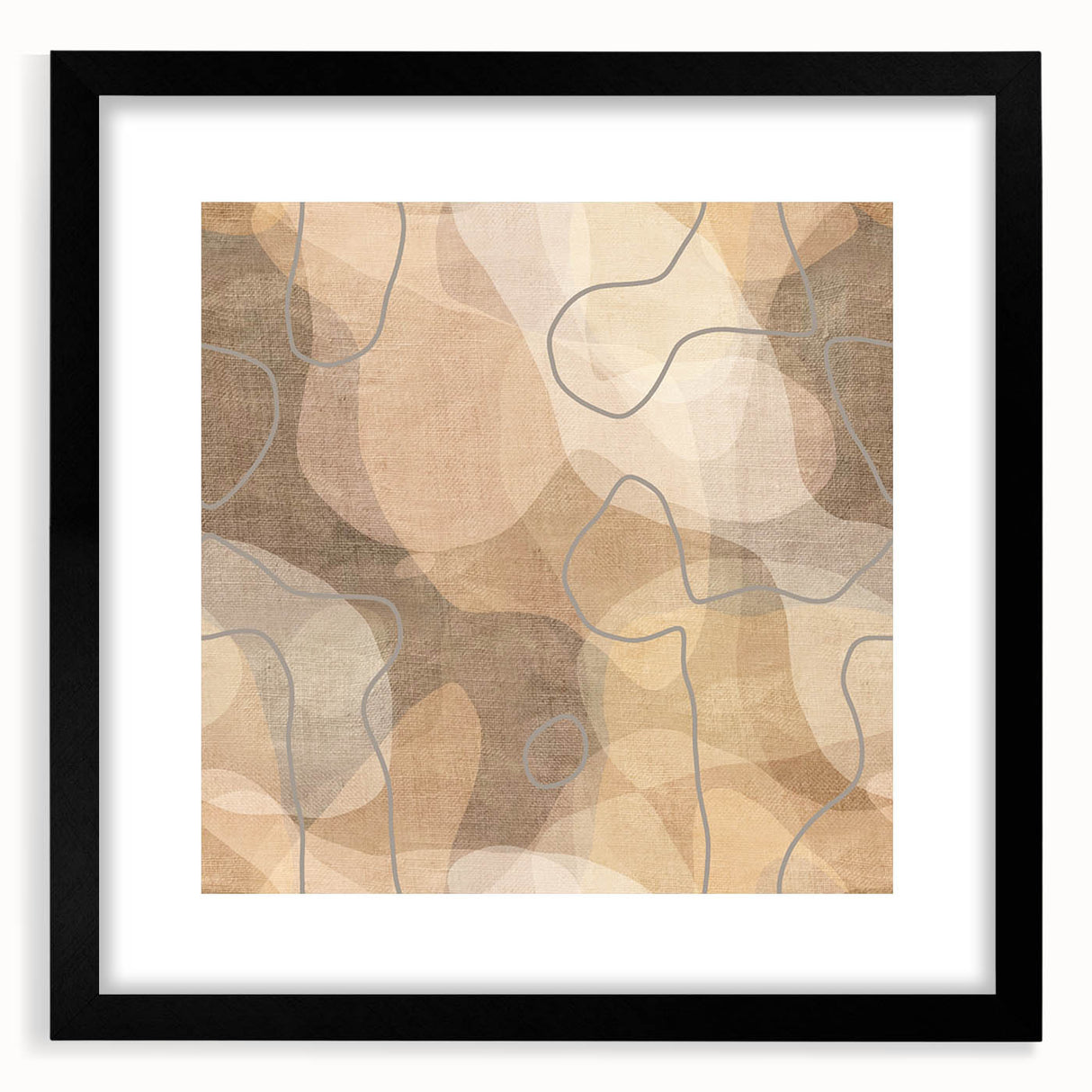 Timeless Textures - Modern Abstract Wall Art in Neutral Tones