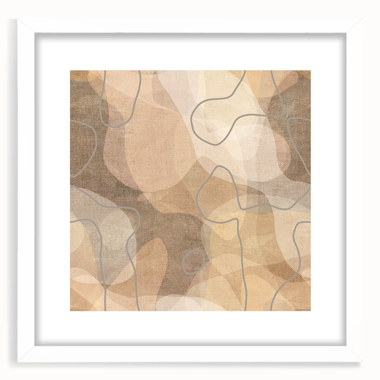 Timeless Textures - Modern Abstract Wall Art in Neutral Tones