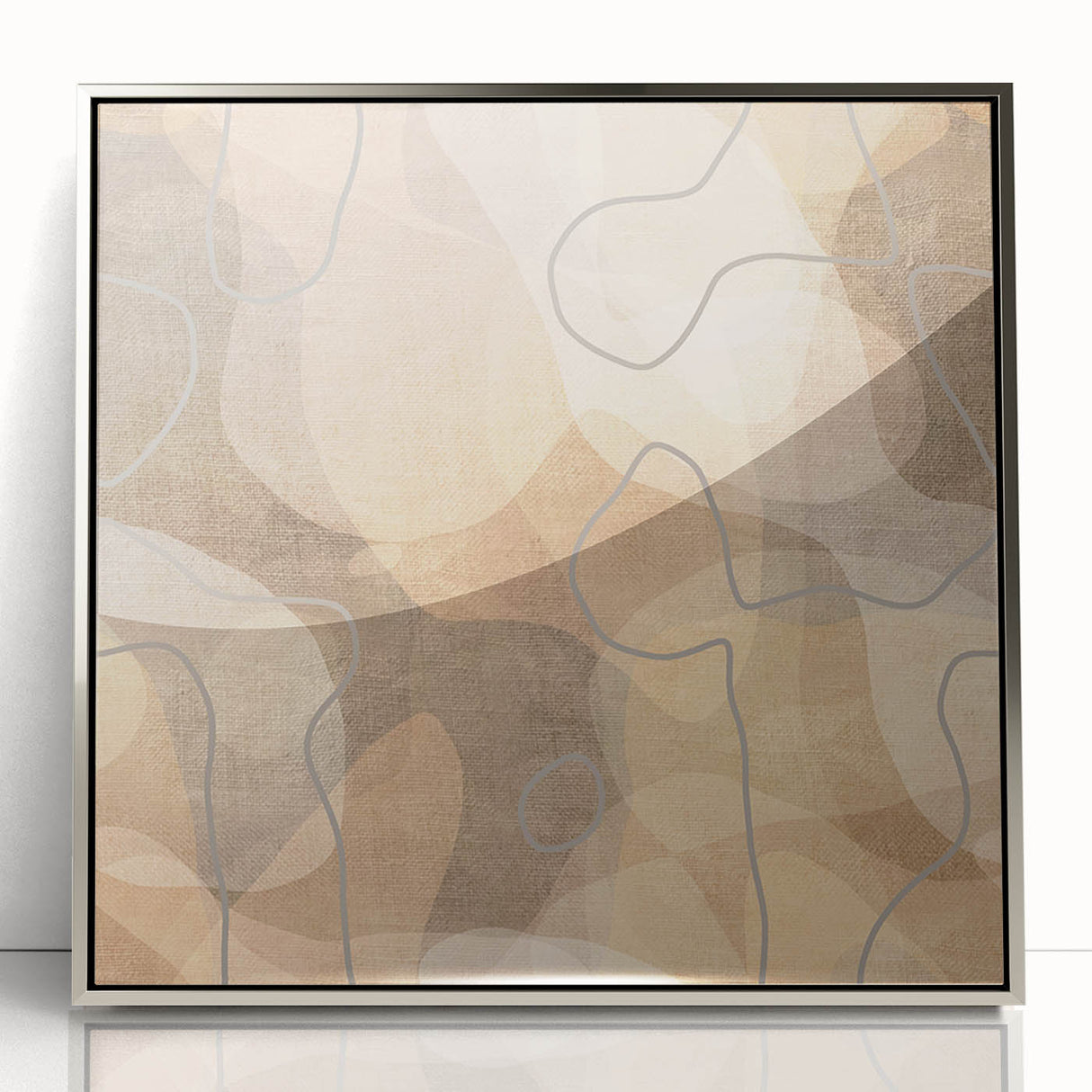 Timeless Textures - Modern Abstract Wall Art in Neutral Tones