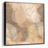 Timeless Textures - Modern Abstract Wall Art in Neutral Tones