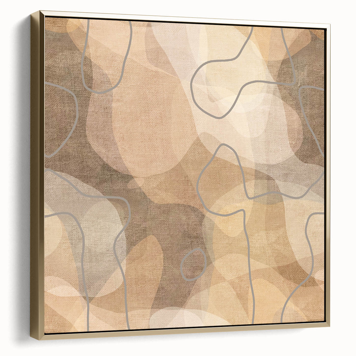 Timeless Textures - Modern Abstract Wall Art in Neutral Tones
