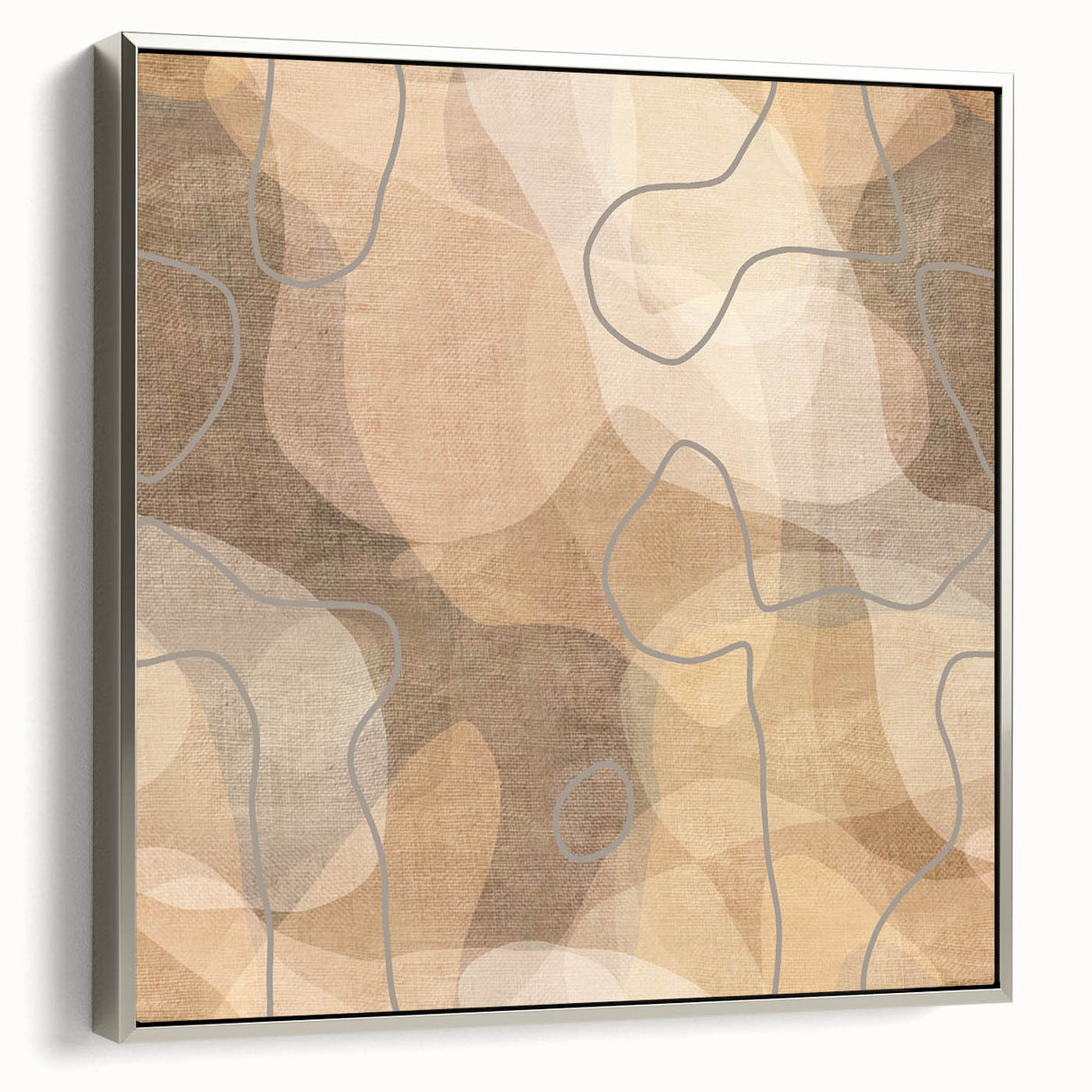 Timeless Textures - Modern Abstract Wall Art in Neutral Tones