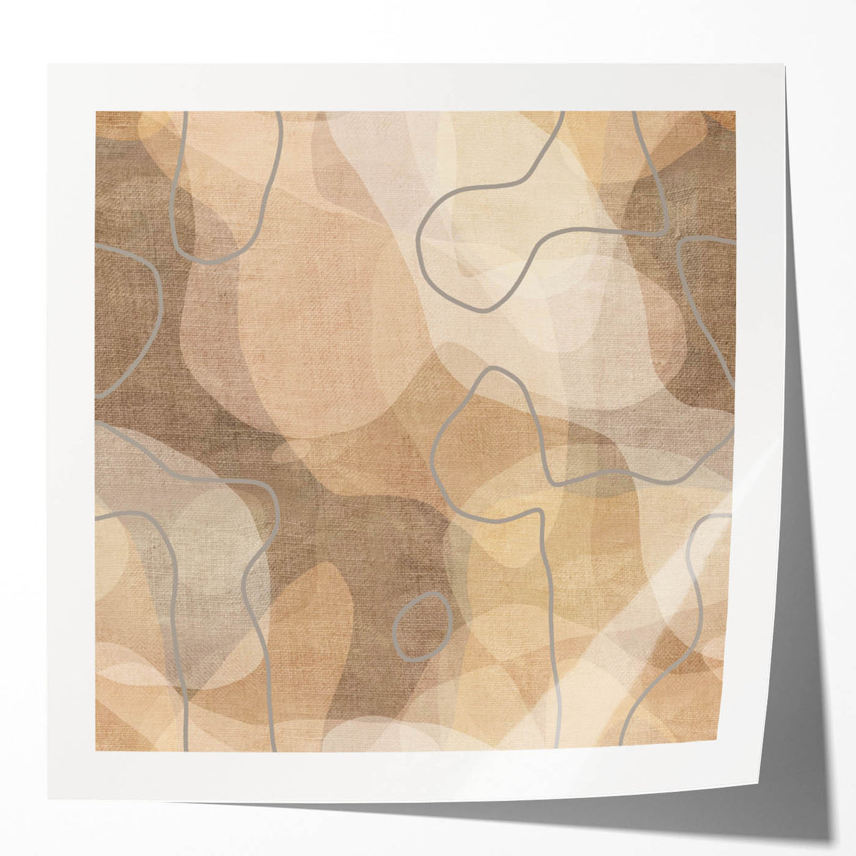 Timeless Textures - Modern Abstract Wall Art in Neutral Tones