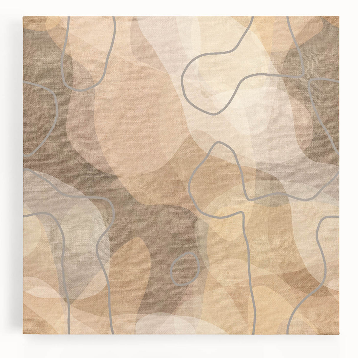 Timeless Textures - Modern Abstract Wall Art in Neutral Tones