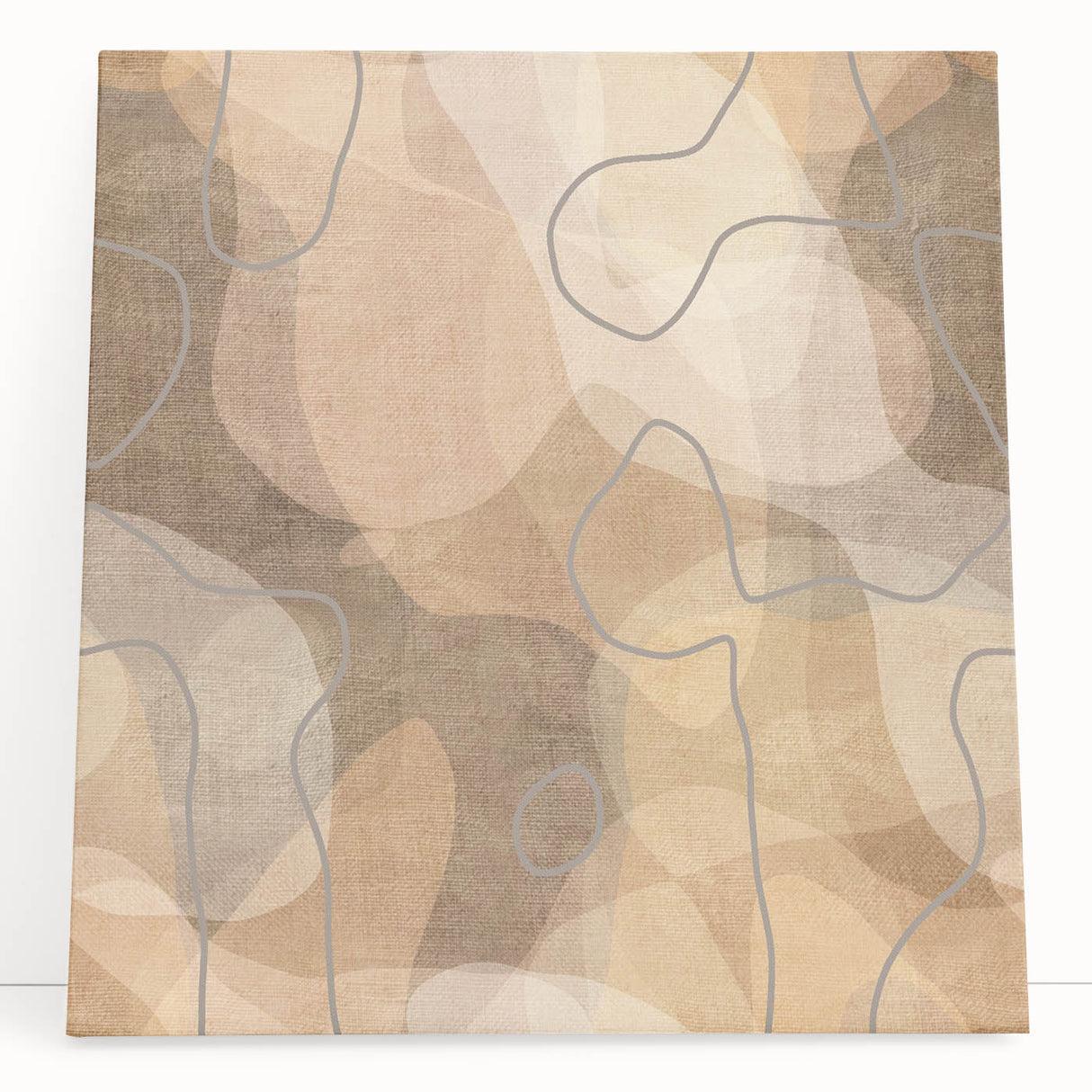 Timeless Textures - Modern Abstract Wall Art in Neutral Tones