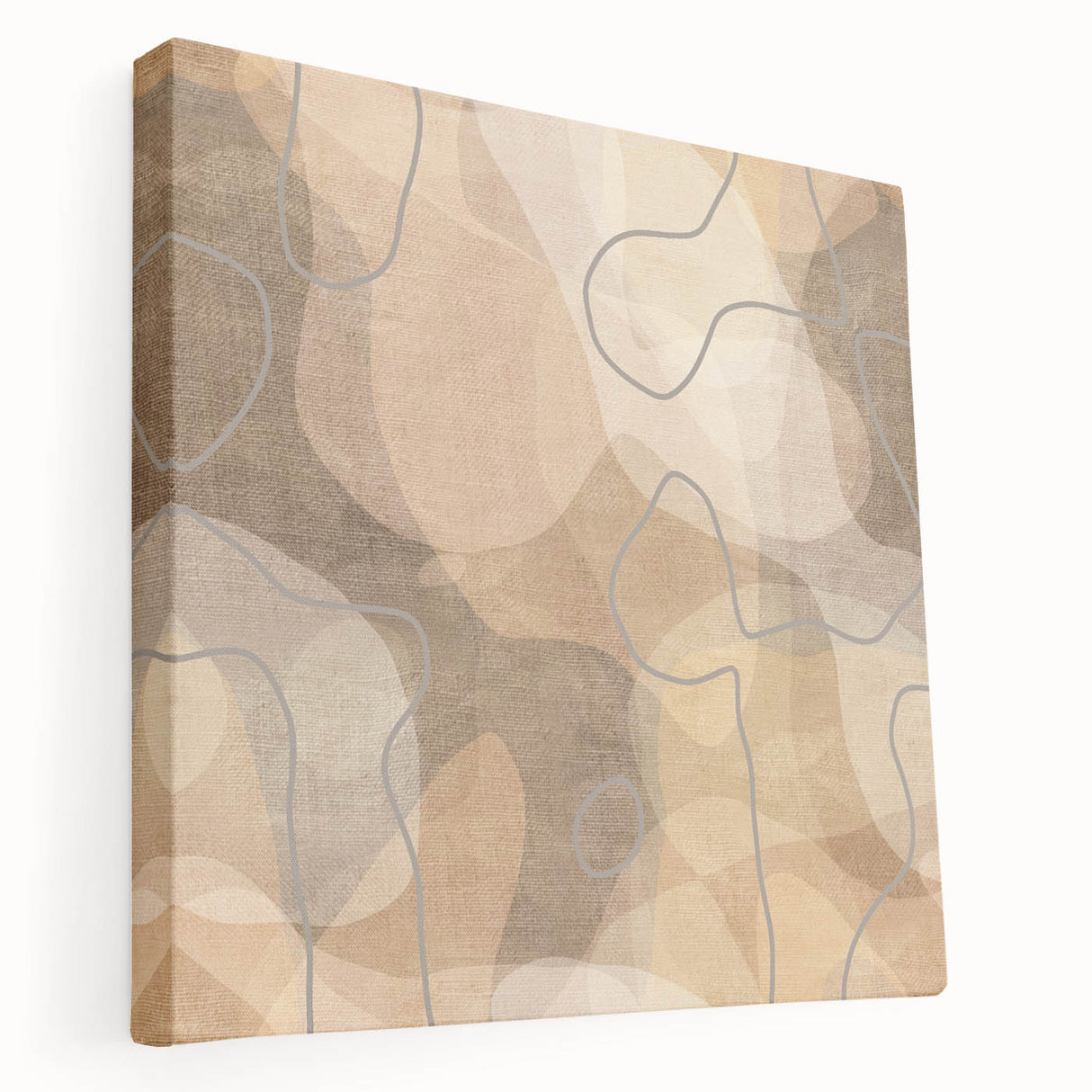Timeless Textures - Modern Abstract Wall Art in Neutral Tones
