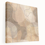 Timeless Textures - Modern Abstract Wall Art in Neutral Tones