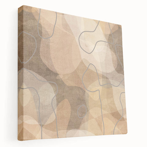 Timeless Textures - Modern Abstract Wall Art in Neutral Tones