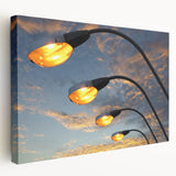 Urban Scenery Wall Art – Modern Cityscape Photography Print Canvas