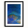 Ocean Inspired Fluid Art Print – Abstract Coastal Wall Decor